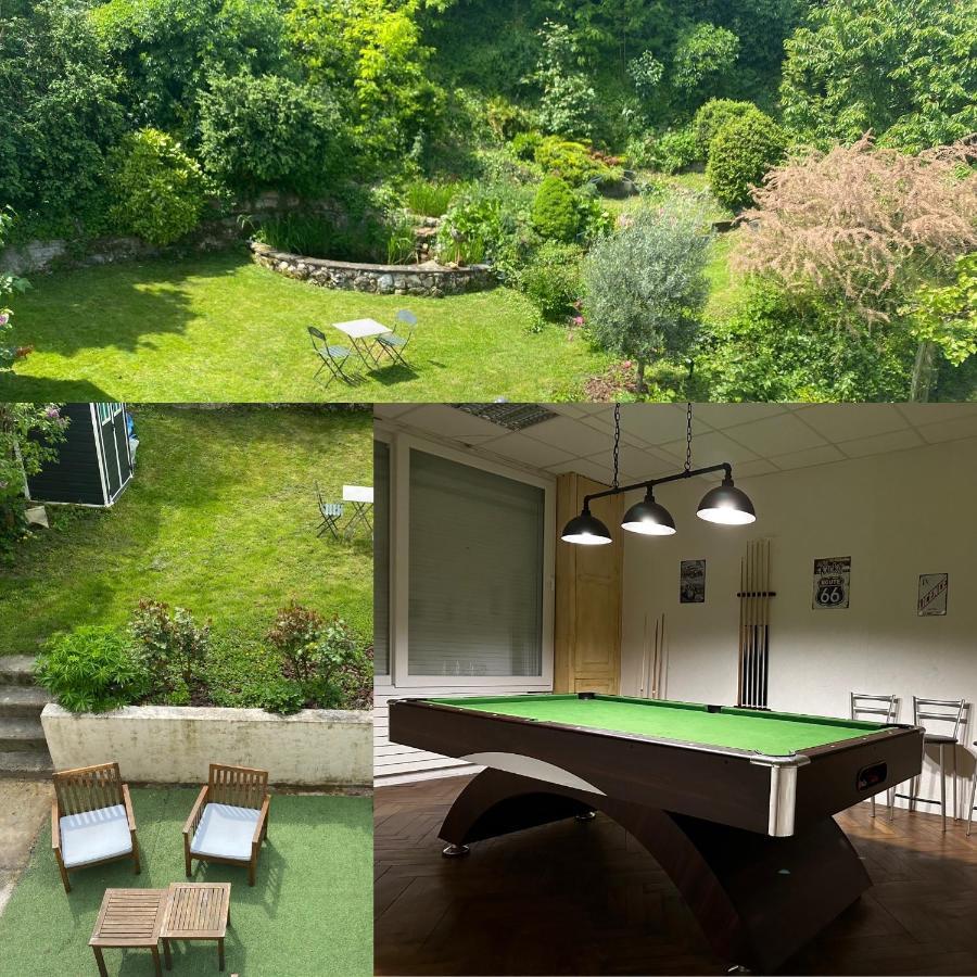 Jaures 99 - 2 Chambres Salle De Billard Et Jardin Épernay Dış mekan fotoğraf